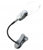 Tafelloep met Klem, Flexarm en LED